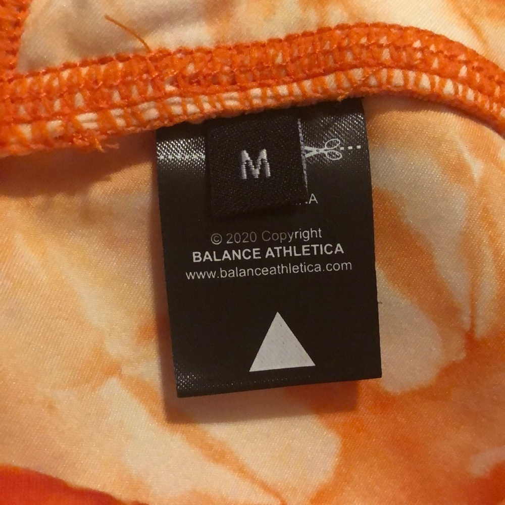 [BALANCE ATHLETICA] Oasis Collection OG Shorts - Tie Dye Mango Long - Picture 4 of 4
